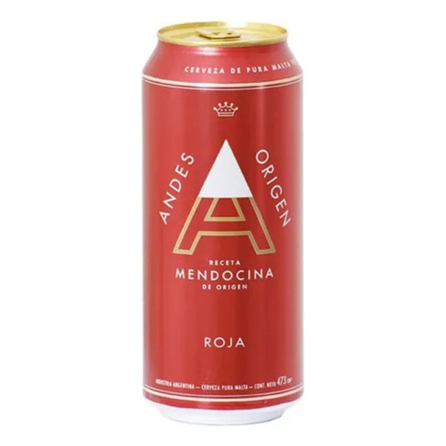 Andes Red Origin Beer, 473 mL (Pack of 6)