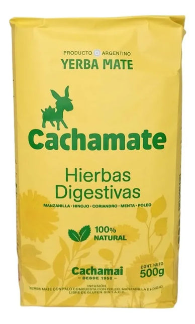 Yerba Cachamate Herbal Blend, 500g / 17.63oz (Yellow Pack)