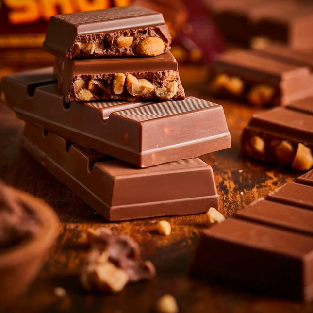 Chocolate Shot Milk Chocolate Peanut Bar, 170g / 6oz