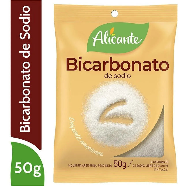 Bicarbonato de Sodio Alicante 50 g – Envio internacional