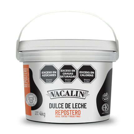 Vacalín Dulce de Leche Repostero 4 kg – Envío internacional