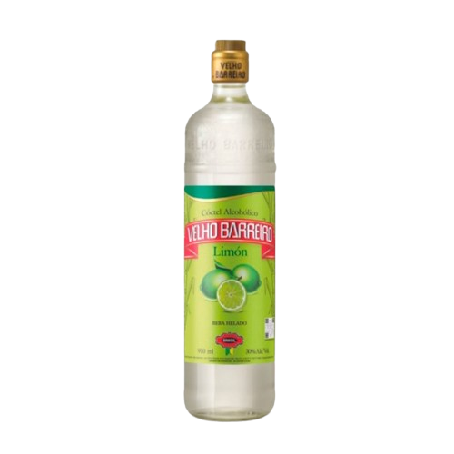 Cachaça Velho Barreiro Limón 1 Litro Brasil Toque Cítrico – Envío internacional