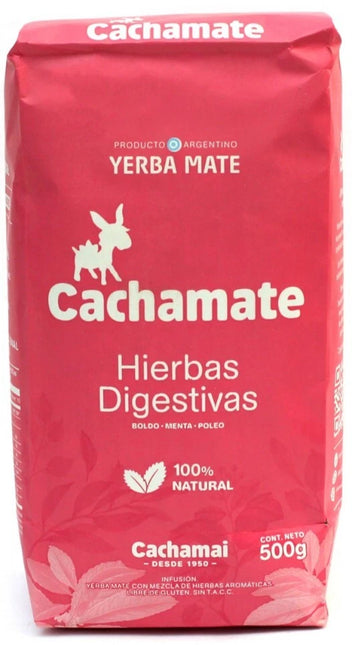 Yerba Cachamate Herbal Blend, 500g / 17.63oz (Pink Package)