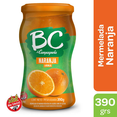 Mermelada de Naranja BC light Sin TACC, 390 g / 13,75 oz