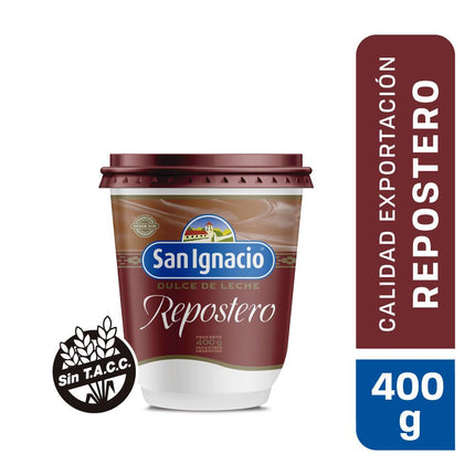 Dulce de Leche Repostero San Ignacio Sin TACC 400 g – Envío internacional