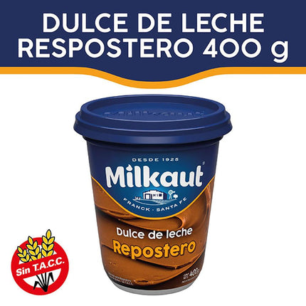 Dulce de Leche Repostero Milkaut 400 g – Envío internacional