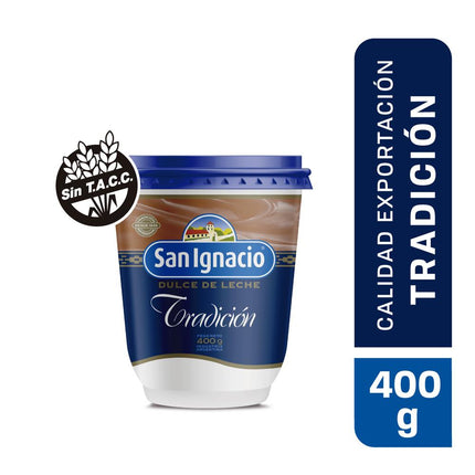 Dulce de Leche Tradición San Ignacio Sin TACC 400 g – Envío internacional