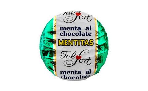 Medallones de Menta Mentitas Fel Fort, 18 g / 0,63 oz (6 unidades)