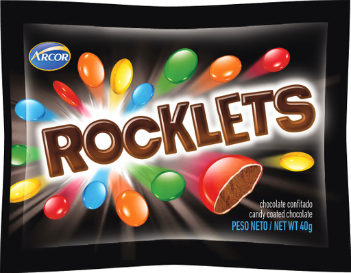 Rocklets Chocolate Candies, 40g / 1.41oz