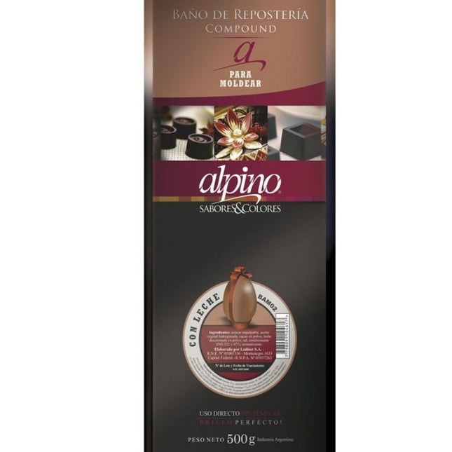 Alpino Milk Chocolate Shaping, 500 g / 17.63 oz