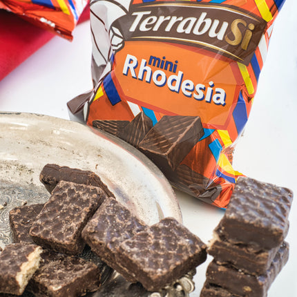 Mini Rhodesia Cookies with Creamy Lemon Filling and Chocolate Coated, 60 g / 2.1 oz