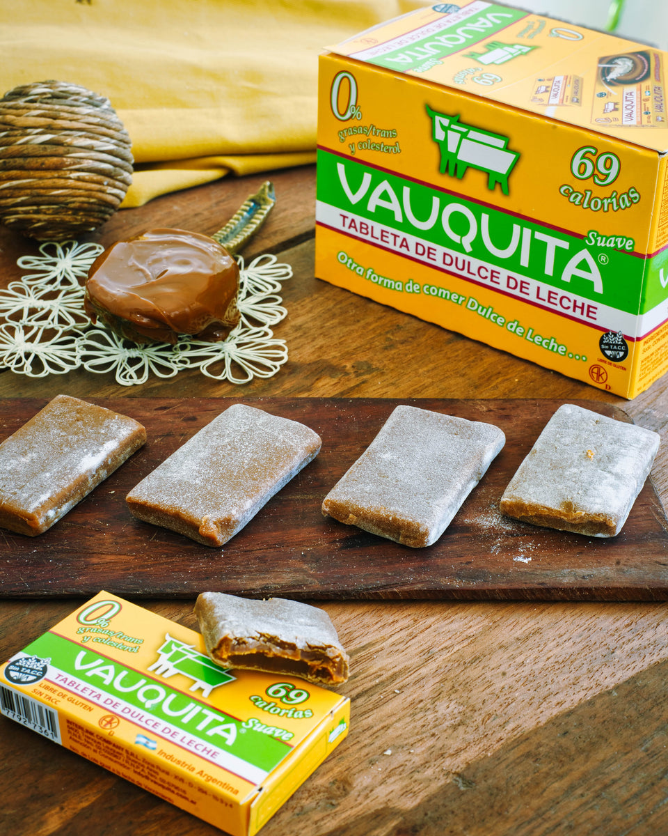 Vauquita Suave Dulce de Leche bars Without TACC, 396 g (Box of 18 unit