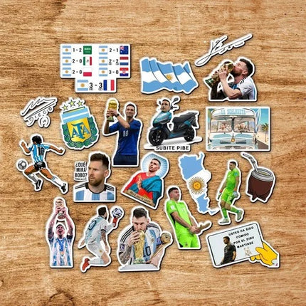 Adhesive Stickers - Argentina National Team (World Cup 2022)