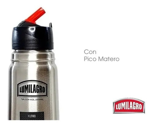 Termo original Acero Inoxidable Luminox Lumilagro, 1 L / 35,27 oz