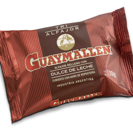 Guaymallen Triple Black Chocolate Alfajor, 70 g / 2.46 oz