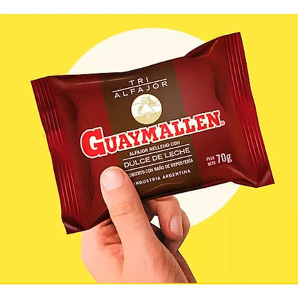 Guaymallen Triple Black Chocolate Alfajor, 70 g / 2.46 oz