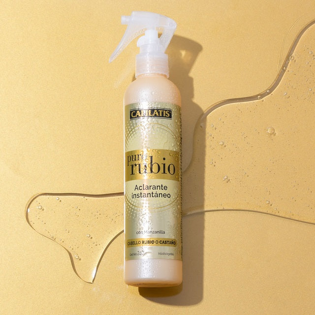 Spray Capilatis Puro Rubio Aclarante Instantaneo, 240 ml / 8,46 oz