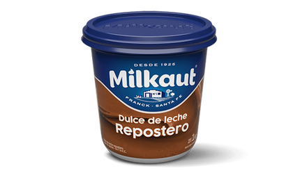 Dulce de leche Repostero Sin TACC Milkaut, 1 kg / 35.27 oz