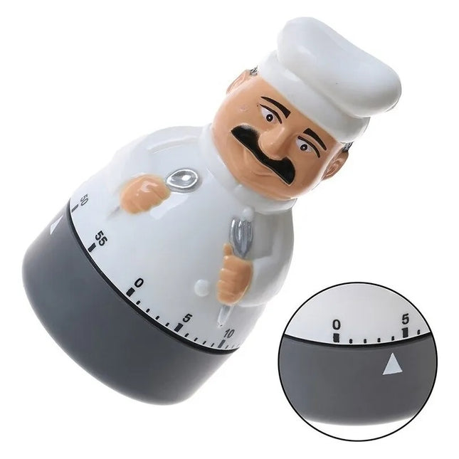 Temporizador manual para cocinar Chef, 60 minutos