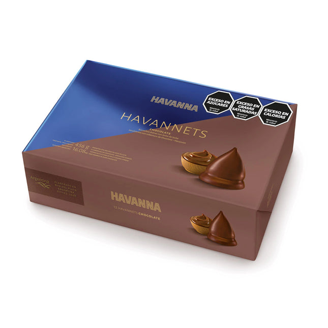 Havanna Havannets Conitos de Chocolate con Dulce de leche, 456 g / 16.08 oz (Caja 12 unidades)