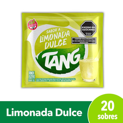Tang Juice Powder Sweet Lemonade Flavor No TACC, 18 g / 0.63 oz (Box of 20)