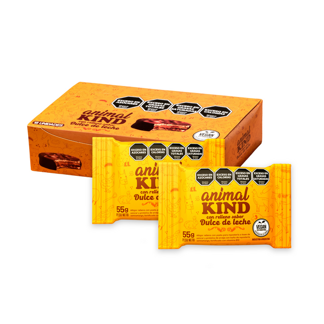 Alfajor Vegano Dulce de Leche con Chocolate – Caja x18 | Click & Foods
