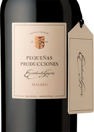 Pequeñas Producciones Malbec Escorihuela Gascón 750 ml – Vino tinto premium – Envío internacional