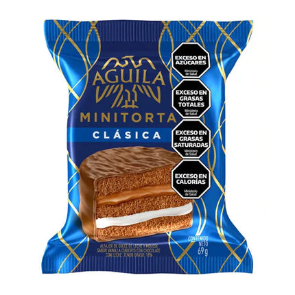 Alfajor Aguila Triple Minitorta Clasico, 69 g / 2.43 oz (Original box of 21)
