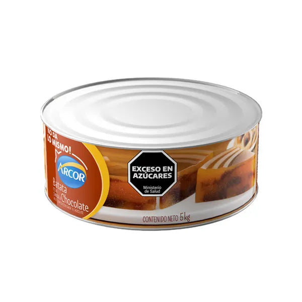 Dulce de Batata con Chocolate Arcor Sin TACC 5 kg – Envío internacional