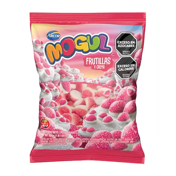 Mogul Gomitas Frutilla y Crema, 500g / 1.10 lb