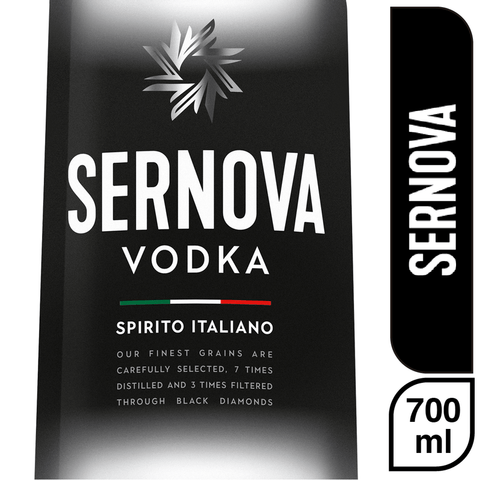 Vodka Sernova Clásico, 700 ml / 24,69 oz
