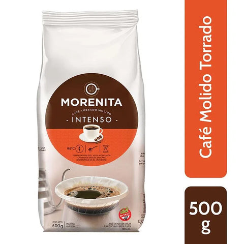 Cafe Molido Torrado Intenso La Morenita, 500 g / 17,63 oz