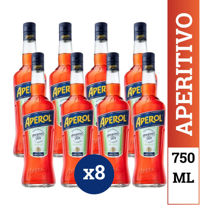 Combo 8 Aperol Spritz, 750ml