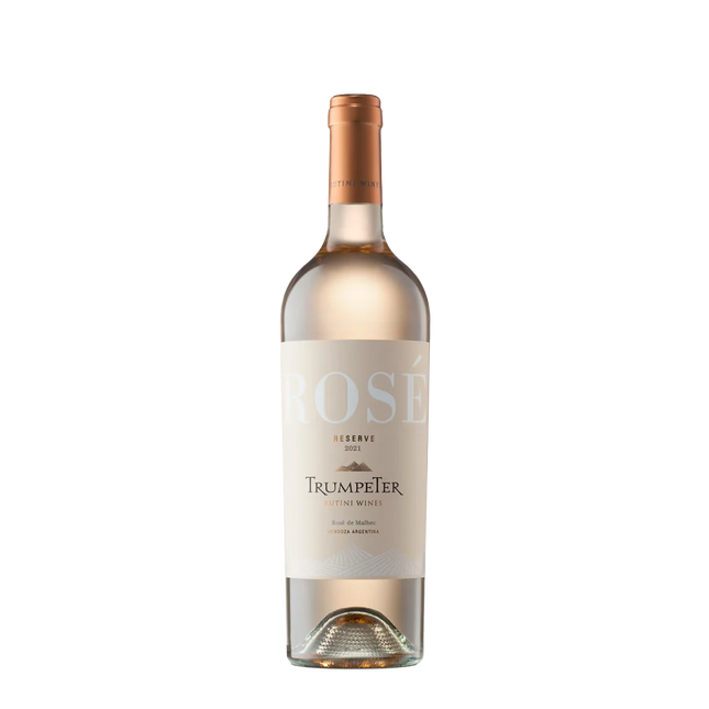 Vino Rutini Trumpeter Rosé Reserva – From Mendoza 750 ml / 25.3 oz