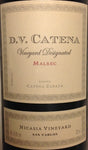 Combo de 4 Vinos Tinto DV Catena Vineyard Designated Malbec Nicasia - Altamira, 750 ml