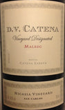 Combo de 4 Vinos Tinto DV Catena Vineyard Designated Malbec Nicasia - Altamira, 750 ml