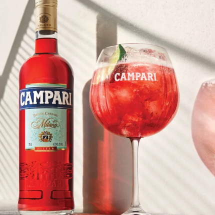 Campari Aperitivo 750 ml – Clásico Italiano Original x12 Botellas