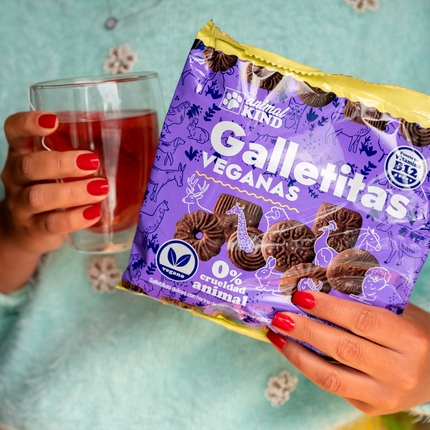 Galletitas Veganas de Chocolate – Caja x12 unidades de 170g