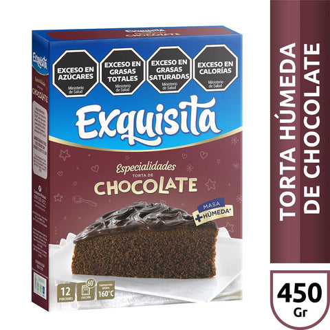 Especialidades Torta de Chocolate Exquisita, 450 g / 15,87 oz