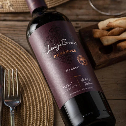 Vino Tinto Luigi Bosca De Sangre D.O.C Malbec, 750 ml