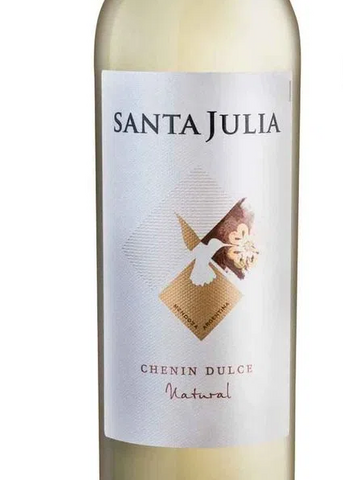 Vino Blanco Chenin Dulce Natural Santa Julia, 750 ml