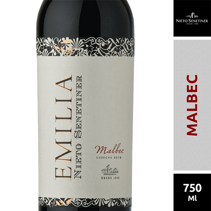 Emilia Malbec 750 ml – Vino argentino tinto – Envío internacional