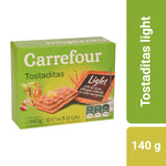 Tostaditas Finitas Light Carrefour, 140 g / 4,93 oz