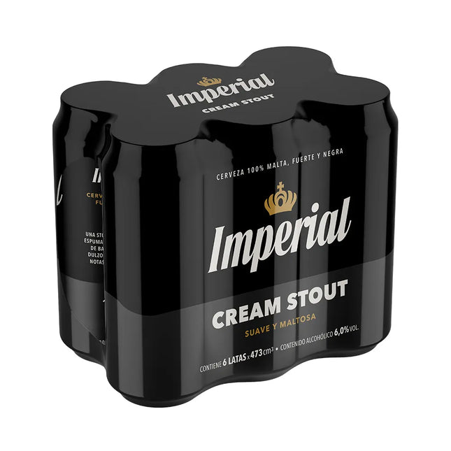 Imperial Cream Stout 473 ml / 99,88 oz (pack de 6)