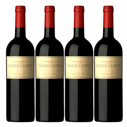 Combo de 4 Vinos Tinto Angelica Zapata Cabernet Franc Alta 750 ml
