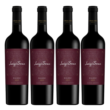 Combo 4 Wines Tinto Luigi Bosca Malbec, 750 ml