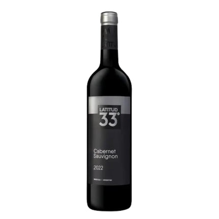 Red wine Cabernet Sauvignon Latitude 33, 750 cc