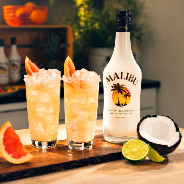 Malibu Ron de Coco Clásico 750 ml / 25.3 oz – Licor Caribeño