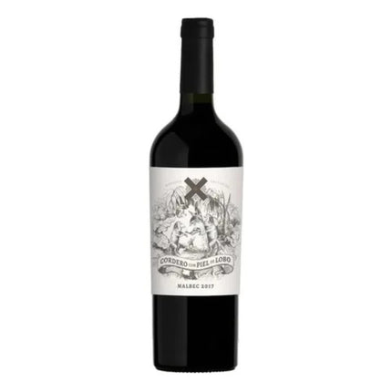 Vino Tinto Cordero con Piel de Lobo Malbec, 750 ml