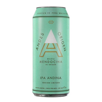 Andes Origen IPA Andina beer limited edition, 473 mL (Pack of 6)